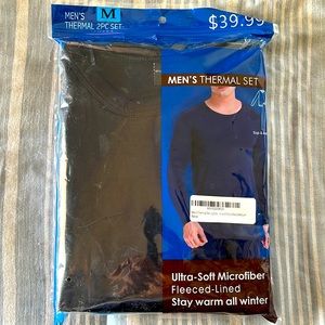 Men’s Thermal Set, shirt and pants, medium